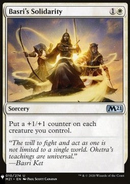 Basri's Solidarity⁣ - Mystery Booster 2: Reprints from Across Magic's History⁣ (Uncommon)