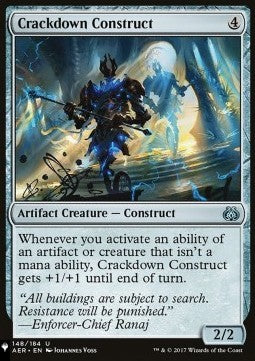 Crackdown Construct⁣ - Mystery Booster 2: Reprints from Across Magic's History⁣ (Uncommon)