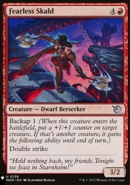 Fearless Skald⁣ - Mystery Booster 2: Reprints from Across Magic's History⁣ (Uncommon)
