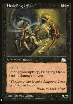 Fledgling Djinn⁣ - Mystery Booster 2: Reprints from Across Magic's History⁣ (Common)