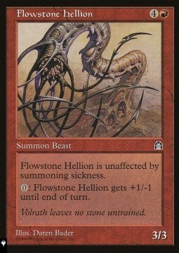 Flowstone Hellion⁣ - Mystery Booster 2: Reprints from Across Magic's History⁣ (Uncommon)