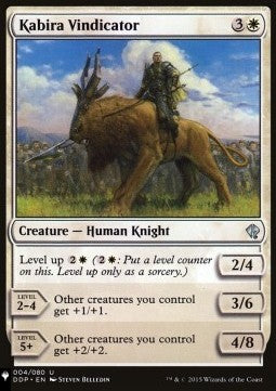 Kabira Vindicator⁣ - Mystery Booster 2: Reprints from Across Magic's History⁣ (Uncommon)
