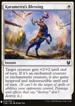 Karametra's Blessing⁣ - Mystery Booster 2: Reprints from Across Magic's History⁣ (Common)