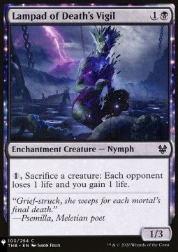 Lampad of Death's Vigil⁣ - Mystery Booster 2: Reprints from Across Magic's History⁣ (Common)