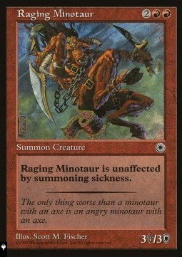 Raging Minotaur⁣ - Mystery Booster 2: Reprints from Across Magic's History⁣ (Common)