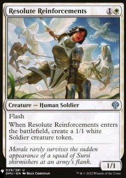 Resolute Reinforcements⁣ - Mystery Booster 2: Reprints from Across Magic's History⁣ (Uncommon)