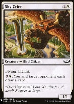 Sky Crier⁣ - Mystery Booster 2: Reprints from Across Magic's History⁣ (Common)