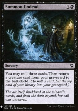 Summon Undead⁣ - Mystery Booster 2: Reprints from Across Magic's History⁣ (Common)
