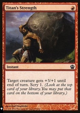 Titan's Strength⁣ - Mystery Booster 2: Reprints from Across Magic's History⁣ (Common)