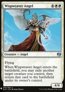 Wispweaver Angel⁣ - Mystery Booster 2: Reprints from Across Magic's History⁣ (Uncommon)