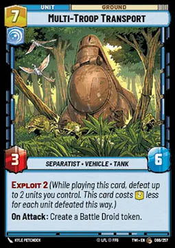 Multi-Troop Transport⁣ - Twilight of the Republic⁣ (Common)⁣ [066]