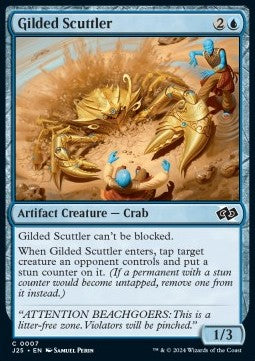 Gilded Scuttler⁣ - Foundations Jumpstart⁣ (Common)⁣ [7]