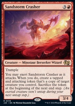 Sandstorm Crasher - Foundations Jumpstart (Rare) [J25-18]