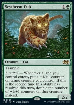 Scythecat Cub⁣ - Foundations Jumpstart⁣ (Rare)⁣ [24]