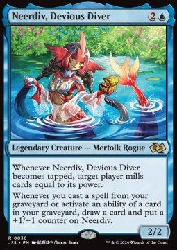 Neerdiv, Devious Diver⁣ - Foundations Jumpstart⁣ (Rare)⁣ [36]