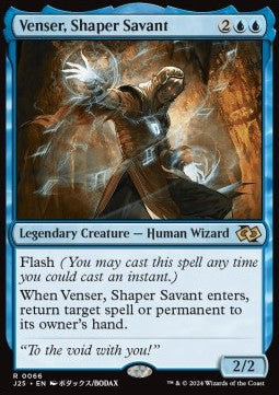 Venser, Shaper Savant - Foundations Jumpstart (Rare) [J25-66]
