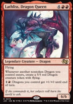 Lathliss, Dragon Queen - Foundations Jumpstart (Rare) [J25-74]
