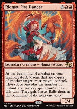 Rionya, Fire Dancer⁣ - Foundations Jumpstart⁣ (Rare)⁣ [75]
