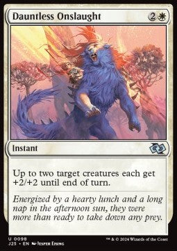 Dauntless Onslaught - Foundations Jumpstart (Uncommon) [J25-98]