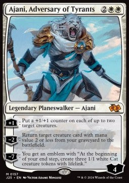Ajani, Adversary of Tyrants - Foundations Jumpstart (Mythic) [J25-157]