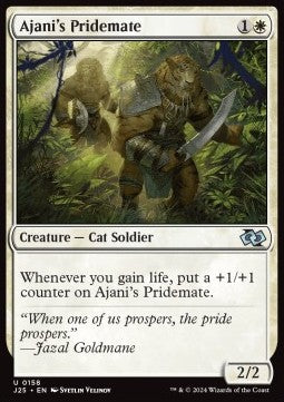 Ajani's Pridemate - Foundations Jumpstart (Uncommon) [J25-158]