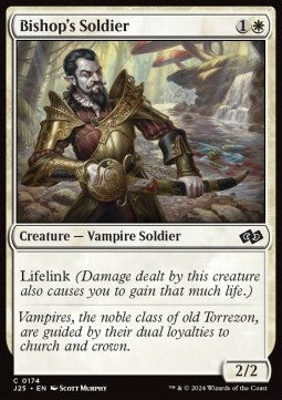 Bishop's Soldier - Foundations Jumpstart (Common) [J25-174]