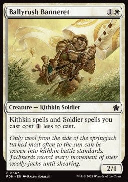 Ballyrush Banneret⁣ - Magic: The Gathering Foundations: Starter Collection⁣ (Common)⁣ [567]