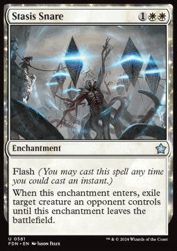 Stasis Snare⁣ - Magic: The Gathering Foundations: Starter Collection⁣ (Uncommon)⁣ [581]