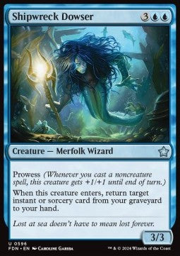 Shipwreck Dowser⁣ - Magic: The Gathering Foundations: Starter Collection⁣ (Uncommon)⁣ [596]