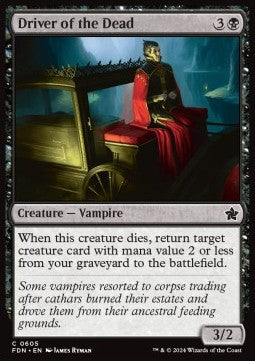 Driver of the Dead⁣ - Magic: The Gathering Foundations: Starter Collection⁣ (Common)⁣ [605]