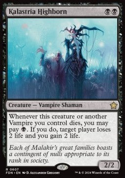 Kalastria Highborn⁣ - Magic: The Gathering Foundations: Starter Collection⁣ (Rare)⁣ [607]