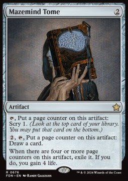 Mazemind Tome⁣ - Magic: The Gathering Foundations: Starter Collection⁣ (Rare)⁣ [676]