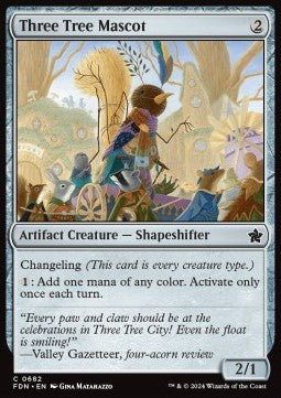 Three Tree Mascot⁣ - Magic: The Gathering Foundations: Starter Collection⁣ (Common)⁣ [682]