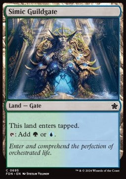 Simic Guildgate⁣ - Magic: The Gathering Foundations: Starter Collection⁣ (Common)⁣ [695]