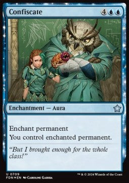 Confiscate⁣ - Magic: The Gathering Foundations: Starter Collection⁣ (Uncommon)⁣ [709]