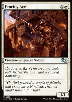 Fencing Ace⁣ - Foundations Jumpstart⁣ (Uncommon)⁣ [199]