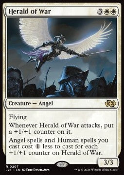 Herald of War - Foundations Jumpstart (Rare) [J25-207]