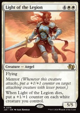 Light of the Legion - Foundations Jumpstart (Rare) [J25-218]