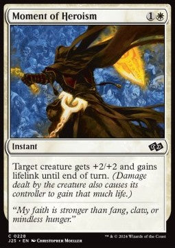 Moment of Heroism - Foundations Jumpstart (Common) [J25-228]