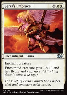 Serra's Embrace - Foundations Jumpstart (Uncommon) [J25-252]