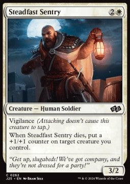 Steadfast Sentry⁣ - Foundations Jumpstart⁣ (Common)⁣ [262]