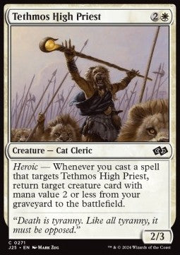 Tethmos High Priest - Foundations Jumpstart (Common) [J25-271]