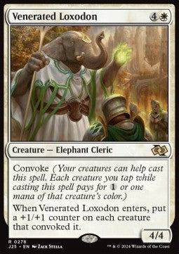 Venerated Loxodon - Foundations Jumpstart (Rare) [J25-278]