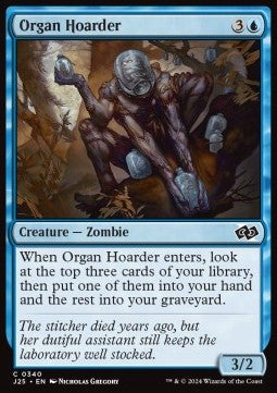 Organ Hoarder - Foundations Jumpstart (Common) [J25-340]