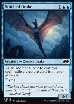 Stitched Drake - Foundations Jumpstart (Common) [J25-368]