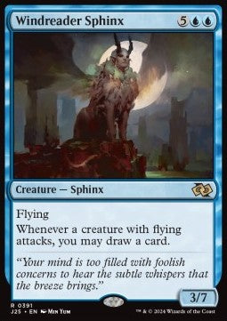 Windreader Sphinx⁣ - Foundations Jumpstart⁣ (Rare)⁣ [391]