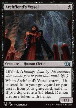 Archfiend's Vessel⁣ - Foundations Jumpstart⁣ (Uncommon)⁣ [398]