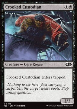 Crooked Custodian⁣ - Foundations Jumpstart⁣ (Common)⁣ [416]