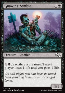 Gnawing Zombie⁣ - Foundations Jumpstart⁣ (Common)⁣ [446]