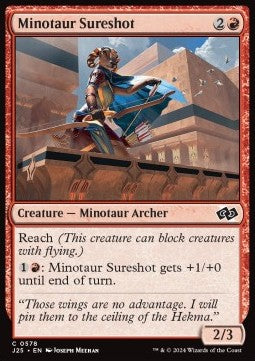 Minotaur Sureshot - Foundations Jumpstart (Common) [J25-578]